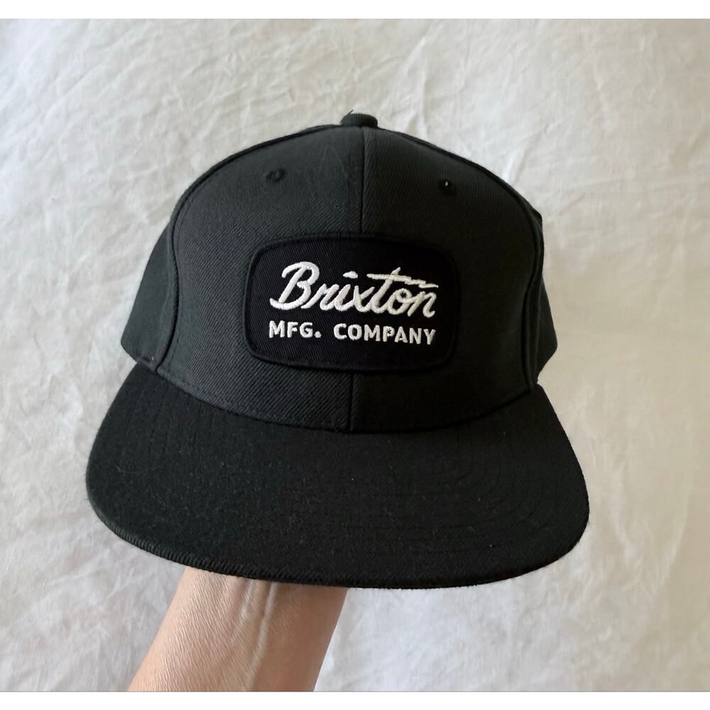 Brixton Mfg. Company | Black Jolt Wool Blend Snapback Hat